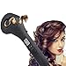 Produktbild HJOY LCD automatische Lockenstab Multifunktions Keramik Lockenwickler Roller Wave Maschine Styler(Schwarz)