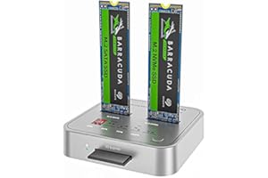 MAIWO 2 bay M.2 SATA / NVME clone Docking station, SSD Duplicatore lettore , USB C 10Gbps, supporto B&M Key sata/nvme ssd,Tool-free sistemi clonazione.K3016CL