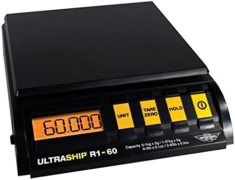ULTRASHIP SERIES WEIGHTS POSTAL PARCELS KITCHEN SCALES MODEL ULTRASHIP R1 27KG 60lb ELECTRONIC DIGITAL ADAPTER INCLUDED FREE FAST SHIPPING