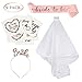 Produktbild Twister.CK Hen Party Dekoration mit Braut, Schärpe, Brautschleier, Stirnband Tiara, temporäre Tattoos, Hen Do Zubehör für Bridal Shower Night Party Supplies Sein