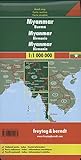 Image de Myanmar - Burma, Autokarte 1:1 000 000, Freytag Berndt Autokarten (freytag & berndt Auto + Freizeitkarten)