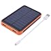 Produktbild Super Thin Large Capacity Waterproof Portable Solar Power Bank Dual USB Solar Charger for Mobile Phones Compact Lightweight