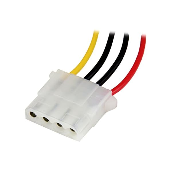 StarTech.com Cable de 30cm de Extensión de Alimentación Corriente Molex LP4 - 4 pines Macho a Hembra - Image 4