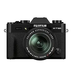 Fujifilm X-T30 II Body with 18-55mm Lens - Black, (16759677)