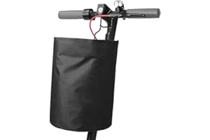 LYXMY Pliable Rangement Panier pour Trottinette Électrique, avec 10 kg Charge Fermeture Conception Oxford Tissu Imperméable pour Xiaomi Scooter VTT - As Image Spectacle