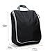 Lavievert Toiletry Bag / Portable Travel Organizer / Household Storage Pack / Bathroom Makeup or Shaving Kit with Hanging for Business, Vacation, Household