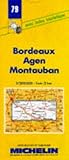 Image de Carte routière : Bordeaux - Agen - Montauban, 79, 1/200000