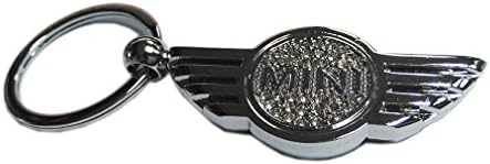 QUY Key Chains Zinc Alloy with Diamond Keychain Mini Style