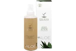 ISCHIA SORGENTE DI BELLEZZA ISB - AGUA TÉRMICA "Aloe Bio" 200 ml - Con Aloe Vera y Agua Termal de Isla Ischia