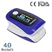 Produktbild Bluetooth Finger Puls Oximeter, Tragbarer OLED-Sauerstoffsättigungs-Herzfrequenzmonitor für Android/iOS/iPad/Telefon, FDA/CE-Zertifizierung,Blue