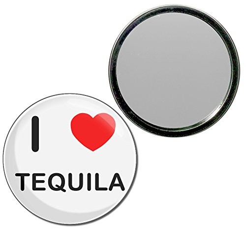 I Love Tequila - 77mm Round Compact Mirror