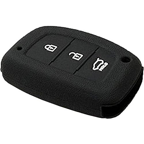 3-button Car Remote Black Silicone Key Case Shell Cover For Hyundai Creta Smart Key RS.109 (73.00% Off) - Amazon