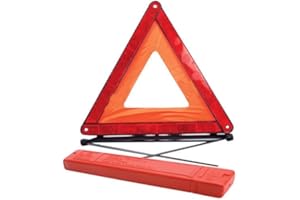Guilty Gadgets Large Warning Car Triangle Reflective Road Emergency Breakdown Safety Hazard