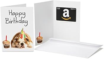 Amazon.co.uk Gift Card - In a Greeting Card - &pound;20 (Birthday Dog)