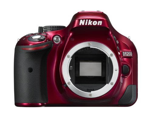 Nikon D5200 SLR-Digitalkamera (24,1 Megapixel, 7,6 cm (3 Zoll) TFT-Display, Full HD, HDMI) nur Gehäuse rot Nikon D5200 SLR-Digitalkamera (24,1 Megapixel, 7,6 cm (3 Zoll) TFT-Display, Full HD, HDMI) nur Gehäuse rot Bilder