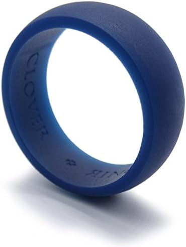 CloverringSilicone Wedding Ring & Gift Pouch - Fitness or Workplace Safety Band