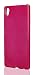 Produktbild TPU Silikon Handy Back Case Cover Schale pink für "Sony Xperia Z5" Handy Tasche Cover Schutz Hülle Bumper pink