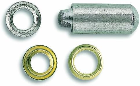 Chapuis VOB2  Set of 25 tank eyelets + assembly set - Brass - Diameter 8 mm