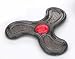 Produktbild Europet Hundespielzeug Gummi Frisbee, 21 x 20 x 2 cm, schwarz/rot