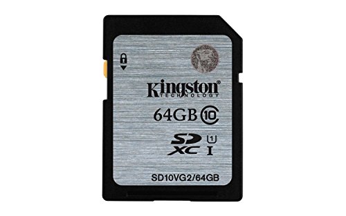 Kingston SD10VG2 UHS-I SDXC, 64GB, Class10, Speicherkarteteller