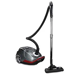 AGARO Twister 2200 Watts Dry Vacuum Cleaner with Powerful 25 kPa Suction Power & in-Built Blower, 6 litres dust Bag (Grey)