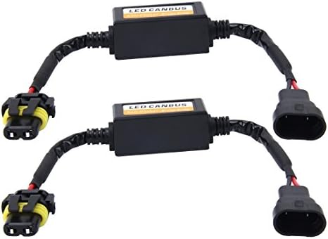 FINE QUALITY Light Bulb, 2 PCS 9005/9006/9012 Car Auto LED Headlight Canbus Warning Error-free Decoder Adapter for DC 9-36V/20W-40W ,GISION