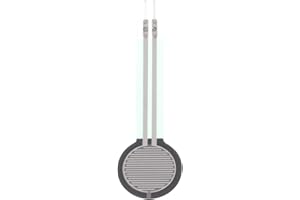 sourcing map Thin Film Pressure Sensor, FSR402B 100g-10Kg Force Sensing Resistor Stress Test Sensor Pad for Smart Home, Instruments, 1 Pack