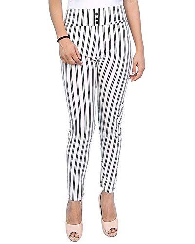Glamio Womens Lining Stripes Jegging Pack of 1 (Assorted Mixed Lining Print- Waist Size- 28 to 34) RS.245 (79.00% Off) - Amazon