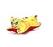 Sweety Chinese Handmade Embroidery Tiger Baby Pillow (Yellow)