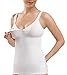 Blackspade Ladies Stretch Maternity Nursing Singlet Vest, White, Medium, UK 10