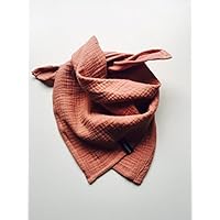 Herzensgut Musselintuch BIO für Babys Halstuch / Kleinkinder Altrosa