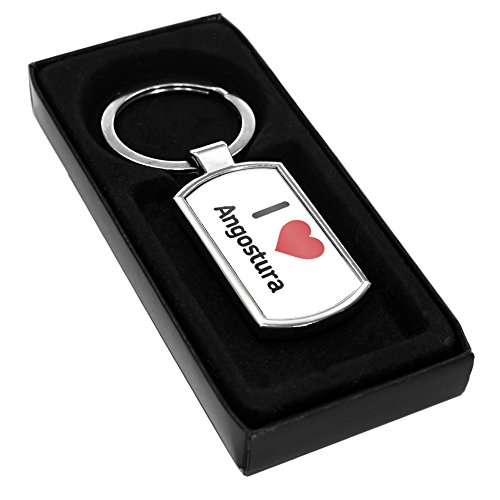 Preisvergleich Produktbild I love Angostura (Metall Schlüsselanhänger 1820