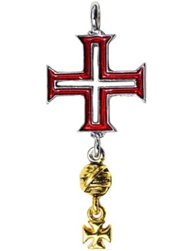 Tomar Kreuz Amulett Anhänger Talisman - Schutz auf der Lebensreise
