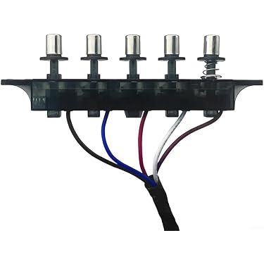 SPARES2GO Druckknopf-Set Für Homeking Dunstabzugshauben – 5 Knöpfe, Edelstahl