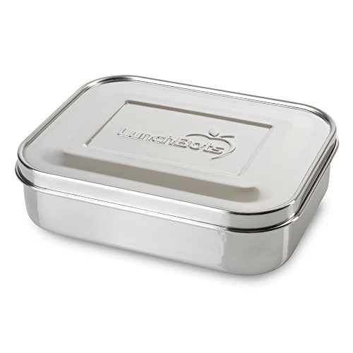 Lunchbots Trio 2 Brotbehälter mit drei Fächern Edelstahl - 2
