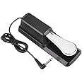 Voarge Pedale Sustain Universale, con pad in gomma antiscivolo, per Il Digital Elettronica Piano Keyboard Tastiere Elettronic