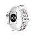 Produktbild Gimartuk Ersatz-Armband für Apple Watch, 40 mm, 44 mm, Serie 4, 38 mm, 42 mm, Serie 3, weiches Silikon, Sportarmband, iWatch Serie 4/3/2/1, Unisex, apple watch silicone band, C6, 38mm/40mm
