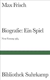 Image de Biografie: Ein Spiel: (neue Fassung) (Bibliothek Suhrkamp)