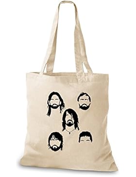 StyloBags Jutebeutel / Tasche Rock Fighter , Farbe:natur