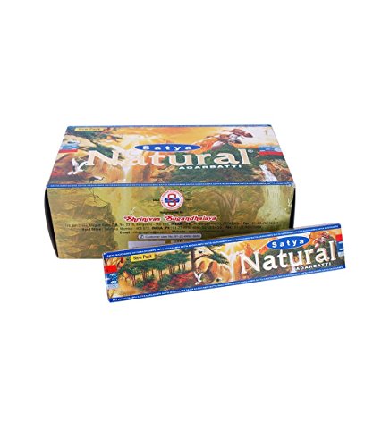 Natuaral Incense Satya Nag Champa Fragrance 180g 12 boxes of stock 15g pack