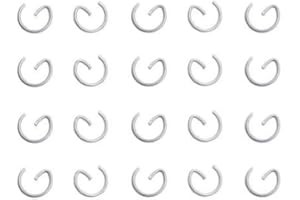 STREETPARTS24 20 x Piston Clips Set 12 mm - Piston Pin Clips Suitable for Piaggio NRG, Peugeot Speedfight, Honda Bali, Yamaha Aerox & More