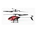 Produktbild Mini-Maschine mit gyroscopes Mamum RC 3 CH Mini-Hubschrauber Radio Fernbedienung Flugzeug Micro-LED - Einheitsgröße rot