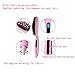 Taipove Electric Automatic LCD Digital Hair Straightener Styling Comb Hair Brushes (Five Colors) (Pink)