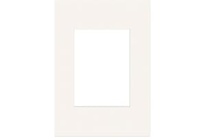 DEHA Design Ivory Photo Mount A3 (29.7 x 42.0cm) – Acid-Free Archival Board for A4 (21.0 x 29.7cm) Photos and Prints