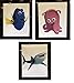 Produktbild Ready Prints Set mit 3 Kunstdrucken, Motiv: Findet Nemo, für Zuhause, Büro, Schlafzimmer, Kinderzimmer, Küche, Wanddekoration, ungerahmt