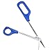 KINGSO Easy Grip Long Toe Nail Toenail Cutting Manicure Handled Angled Chiropody Podiatry Scissors Pedicure Clippers