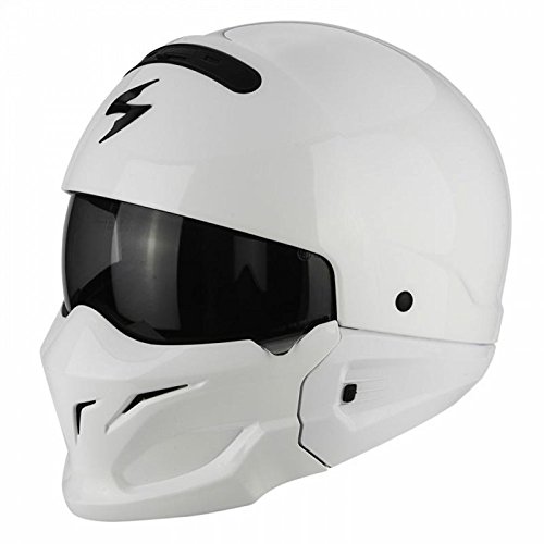 Scorpion Exo Combat Covert Urban 2 In 1 Modular Motorcycle Helmet White Xl Buy Online In Andorra At Andorra Desertcart Com Productid 60158811