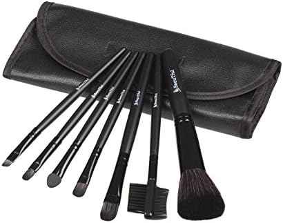 Durable Makeup Brushes Set, Professional Lip, Eyeshadow Face Brushes Tool Kit with Zipper Pouch - Eco-Friendly, Durable Quality Cosmetic Brushes Kit- (Pack Of 7PCS) - BeauTful