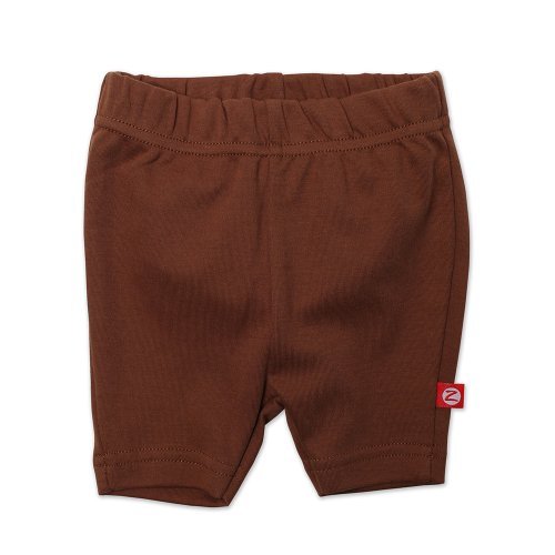 Zutano Baby-girls Infant Primary Solid Bike Shorts, Chocolate, 12 Months Color: Chocolate Size: 12 Months