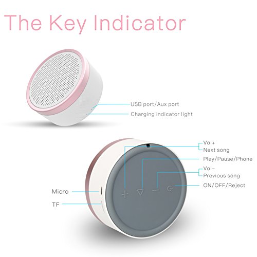LINGYI-Outdoor-Portable-Bluetooth-Speaker-18-Hour-Playtime-33-Foot-Bluetooth-Range-Built-in-Mic-AUX-Line-TF-Card-slot-HD-Sound-and-Bass